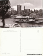 Homberg-Duisburg Blick Auf Das Schulschiff Rhein Und Hebeturm - Foto AK 1954 - Duisburg