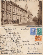 Miskolc Miskolc (Miškovec/Miszkolc) Straßenansicht Mit Kirche Und Auto 1935 - Hongarije