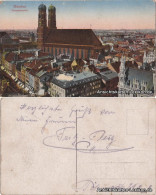 Ansichtskarte München Gesamtansicht 1919 - München