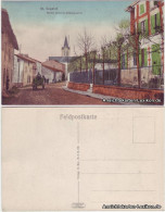 CPA Saint-Souplet Stabs Divisions Quartier Und Straße 1915 - Andere & Zonder Classificatie
