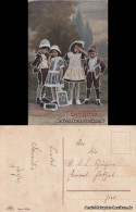  Herzliche GRATULATION - Zum Ersten Schultag - Präge AK 1905 Prägekarte - Einschulung