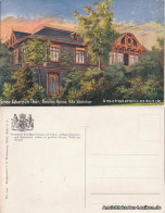 Tabarz/Thüringer Wald Pension Hanna - Villa Voelcker - Künstler AK 1915 - Tabarz