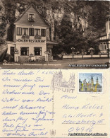 Ansichtskarte Rübeland Höhlenrestaurant Mit Felsengrotte - Foto AK 1958 - Autres & Non Classés