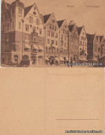 Postcard Bergen Bergen Tyskebryggen 1928 - Noorwegen