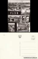 Postcard Pilsen Plzeň Mehrbildkarte 1975 - Czech Republic