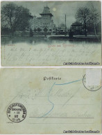 Ansichtskarte Nürnberg Mondscheinlitho - Stadtpark 1897 - Nürnberg