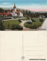 Postcard Bad Flinsberg Świeradów-Zdrój Kurhaus 1918 - Schlesien