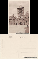 Ansichtskarte Lübeck Das Burgtor 1930 - Other & Unclassified