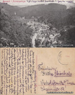 Ansichtskarte Bad Berneck Im Fichtelgebirge Panorama 1921 - Autres & Non Classés