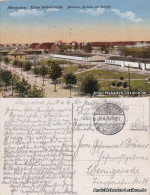 Altengrabow Kaiser Wilhelmstraße - Milchalle, Baracken Und Bahnhof 1916 - Altri & Non Classificati