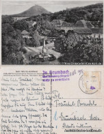 Postcard Teplitz-Schönau Teplice Kriegerdenkmal Und Steinbad 1939 - Czech Republic