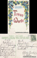 Ansichtskarte  Treue Worte 1909 - Filosofia & Pensatori