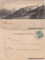 Ansichtskarte  Alpen 1901 - A Identificar