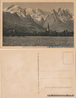 Garmisch-Partenkirchen Garmisch Mit Alpspitze, Waxenstein Und Zugspitze 1928 - Garmisch-Partenkirchen