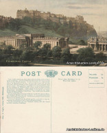 Postcard Edinburg Dùn Èideann Edinburgh Castle 1914 - Other & Unclassified