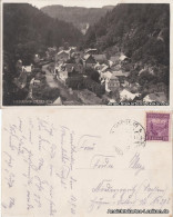 Postcard Herrnskretschen Hřensko Panorama - Foto AK 1928 - Tchéquie