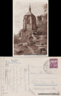 Postcard Schloßbösig Bezděz Burgruine -Kapelle 1928 - Czech Republic