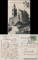 Ansichtskarte Eibenstock Rathaus 1909 - Eibenstock