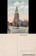 Postkaart Zütphen Zutphen St. Walburg Kirche (St. Walburg Kerk) 1918 - Autres & Non Classés