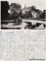 Postcard Kremsier Kroměříž Schloß Mit Schloßgarten 1941 - Czech Republic