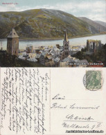 Ansichtskarte Bacharach Totalansicht 1909 - Bacharach