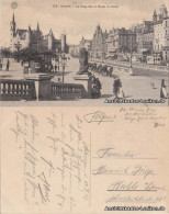 Postkaart Antwerpen Anvers La Place Bex Et Musée Du Steen 1917 - Otros & Sin Clasificación