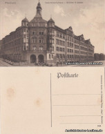 Ansichtskarte Pforzheim Osterfeldschulhaus Und Straße 1913 - Pforzheim