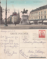 Antwerpen Anvers Monument Leopold I Und Platz - Colorierte AK 1914 - Autres & Non Classés