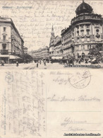 Postcard Budapest Elisabeth-Straße (Erzsébet Körút) 1913 - Hongarije