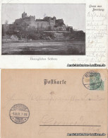 Ansichtskarte Bernburg (Saale) Gruß Aus Bernburg. Herzogliches Schloss 1901 - Altri & Non Classificati