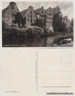 Ansichtskarte Lübeck Salzspeicher An Der Trave - Foto AK 1933 - Otros & Sin Clasificación