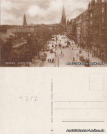 Ansichtskarte Hamburg Jungfernstieg - Foto AK 1927 - Other & Unclassified