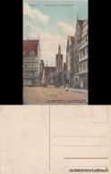 Ansichtskarte Hannover Schmiedestraße Mit Marktkirche (colorierte AK) 1914 - Hannover