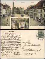 Ansichtskarte Zittau Marktplatz Und Bürgersaal 2 Bild 1908 - Zittau