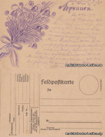 Ansichtskarte  Handgezeichnete Feldpostkarte WKI 1915 - Oorlog 1914-18