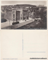 Postcard Sarajevo Das Rathaus Mit Straßenbahn - Foto AK 1933 - Bosnië En Herzegovina