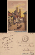 Ansichtskarte Worms Marktplatz Mit Geschäften 1926 - Worms