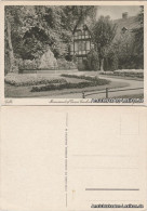 Ansichtskarte Celle Monument Of Queen Caroline Im Französischen Garten 1930 - Celle