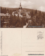 Postcard Bad Flinsberg Świeradów-Zdrój Kurhaus - Foto AK 1928 - Schlesien