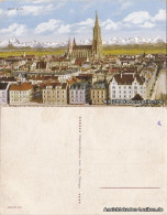 Ansichtskarte Ulm A. D. Donau Panorama 1918 - Ulm