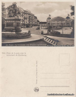 Ansichtskarte Basel Basel. Bahnhofplatz Und Strassburgerdenkmal. 1930 - Sonstige & Ohne Zuordnung