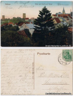 Ansichtskarte Kohren-Sahlis Blick Auf Die Stadt Und Ruine - Colorierte AK 1912 - Kohren-Sahlis