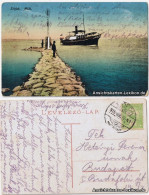 Postcard Siofok Siófok Mole Mit Dampfer - Balaton 1926 - Hongrie