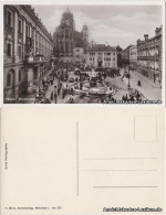 Ansichtskarte Passau Markttreiben Auf Dem Residenzplatz - Foto AK 1930 - Passau