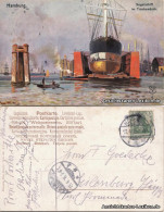 Ansichtskarte Hamburg Segelschiff Im Trockendock - Künstler AK 1906 - Autres & Non Classés