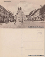 Ansichtskarte Sangerhausen Markt Und Rathaus 1918 - Autres & Non Classés