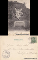 Ansichtskarte Halle (Saale) Zweikaiserdenkmal Am Trothaerfelsen 1900 - Other & Unclassified