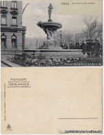 Ansichtskarte Leipzig Zierbrunnen Auf Dem Löhrsplatz 1904 - Leipzig