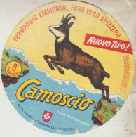 Ancienne étiquette De Fromage CAMOSCIO - Quesos