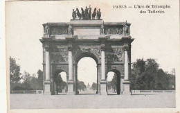 *** 75 *** PARIS  L'rc De Triomphe Du Carrousel écrite TTB - Sonstige Sehenswürdigkeiten